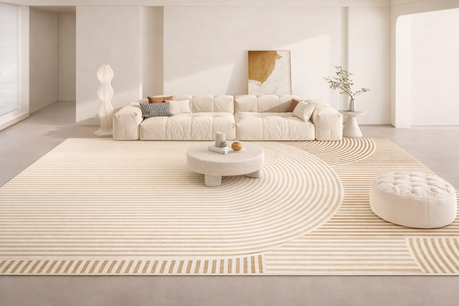 Tapis ARION rectangulaire — Design lignes modernes