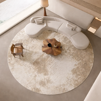 Tapis Rond NOMA — Minimalisme Contemporain