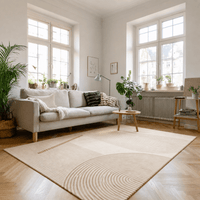 Tapis ARIN rectangulaire – Design Graphique Contemporain