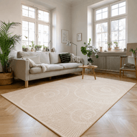 Tapis LUMA rectangulaire – Design Floral Contemporain
