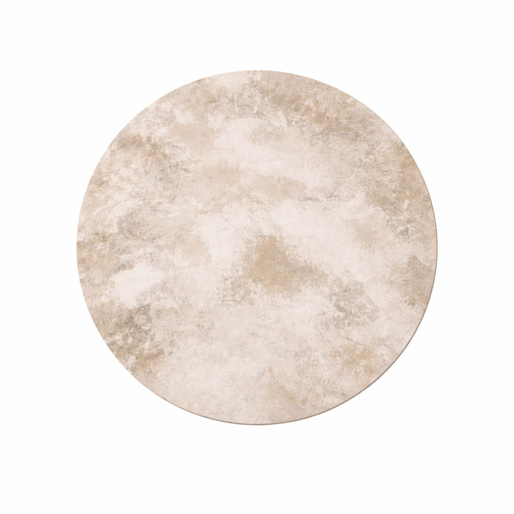 Tapis Rond NOMA — Minimalisme Contemporain - MAËR TAPIS