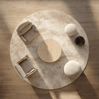 Tapis Rond NOMA — Minimalisme Contemporain