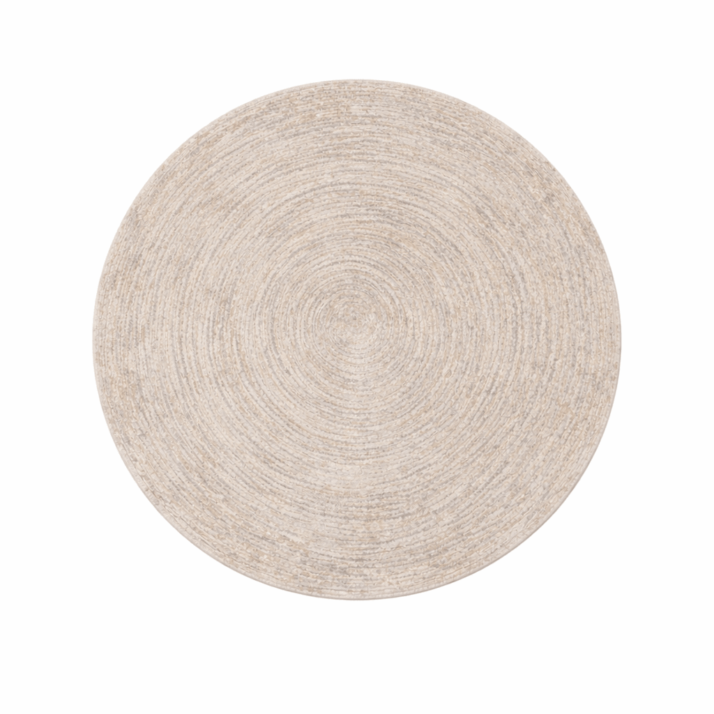 Tapis Rond ORIA  — Minimalisme Contemporain