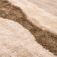 Tapis Rond RIVIA — Minimalisme Contemporain